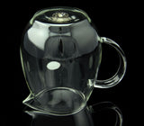 600ml Clear Glass Heat Resistant Tea Pitcher - Glass Creamer Pitcher - Coffee Milk Creamer Pitcher - Creamer Jug