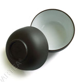 2Pcs 40ml Chinese Yixing Zisha Black Glazed clay Teacup Gongfu tea Bowl-cup cup - Black Glazed
