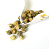 GOARTEA Chrysanthemum Tea 3.5oz / 100g Premium Dried Fetal Chrysanthemum Flower Tea - Tai Ju Herbal Tea Loose Leaf - Bottled