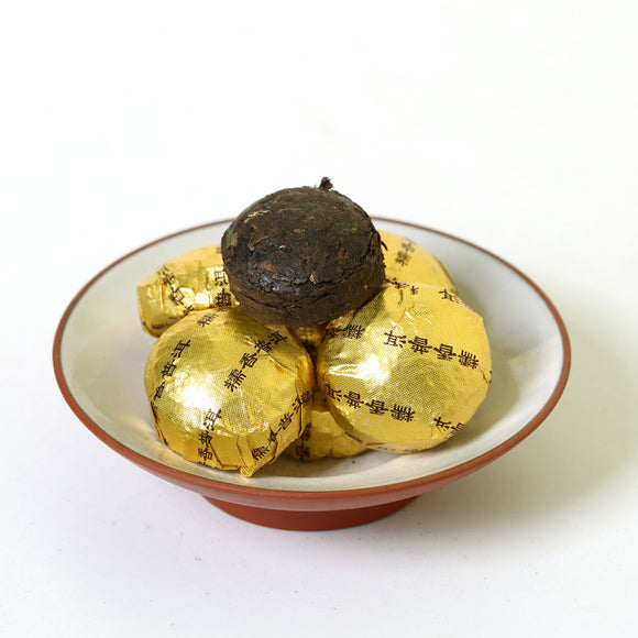 2015 Year Yunnan Sticky Glutinous Rice Flavor puer Pu Erh Puerh Tea Mini Ripe Tuo Cake