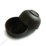 2Pcs 40ml Chinese Yixing Zisha Black Clay Teacup Gongfu tea Bowl-cup cup cups - Black Color