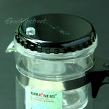 200ml Kamjove Glass Gongfu Tea Maker Press Art Cup Teapot with Infuser TP-120