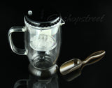 300ml Kamjove Glass Gongfu Tea Maker Press Art Cup Teapot with Infuser TP-320