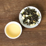 GOARTEA Premium Fujian Jasmine Loose Leaf Yin Hao Silver Tip Chinese Green Tea