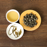 GOARTEA Nonpareil Supreme King Jasmine Dragon Pearl Loose Leaf Chinese Green Tea Easy Bag