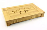 37*24cm Tasteful Elegant Bamboo Chinese Gongfu Tea Table Serving tray & tank