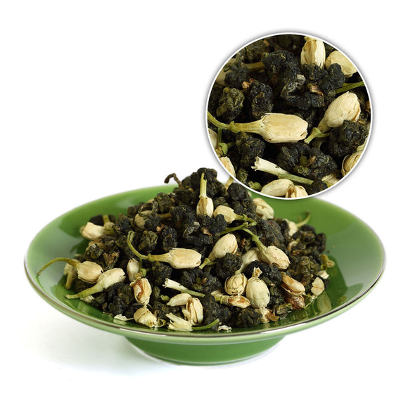 GOARTEA Supreme Taiwan Dongding High Mountain Jasmine Loose Leaf Green Oolong Tea