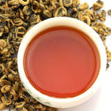 GOARTEA Nonpareil Supreme Yunnan Black Tea - Fengqing Dian Hong Dianhong Loose Leaf Snail Chinese Tea