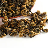 GOARTEA Supreme Yunnan Black Tea - Fengqing Dian Hong Dianhong Loose Leaf Snail Chinese Tea