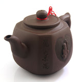 500ml Chinese Yixing god of longevity Handmade Purple clay Pottery Zisha Teapot