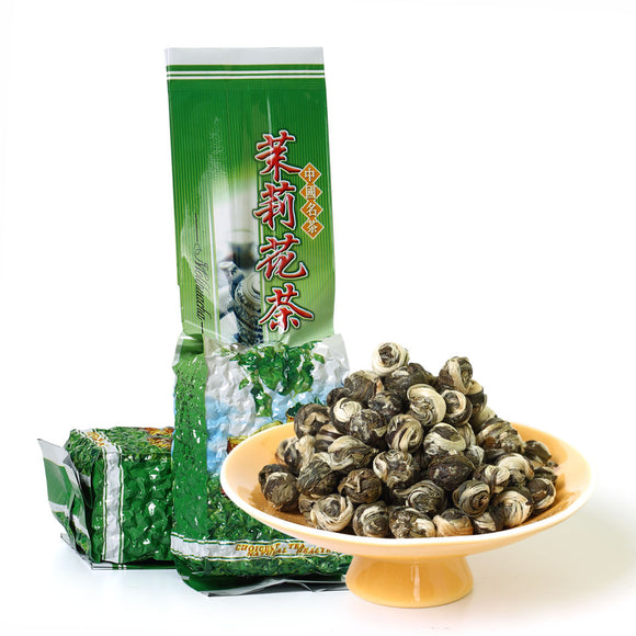 GOARTEA Nonpareil Supreme Jasmine Dragon Pearl Loose Leaf Chinese Green Tea