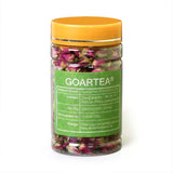 GOARTEA Bottled Natural Red Rose Bud Dried Edible Petal Flower Chinese Herbal Tea