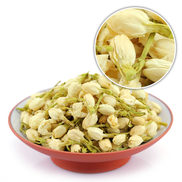 GOARTEA Fragrant Natural Pure Jasmine Buds Dried Flower Chinese Herbal Tea