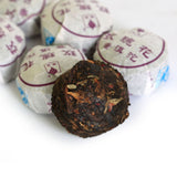2015 Year Yunnan Red Rose Flower Flavored puer Pu Erh Puerh Tea Mini Ripe Tuo Cake