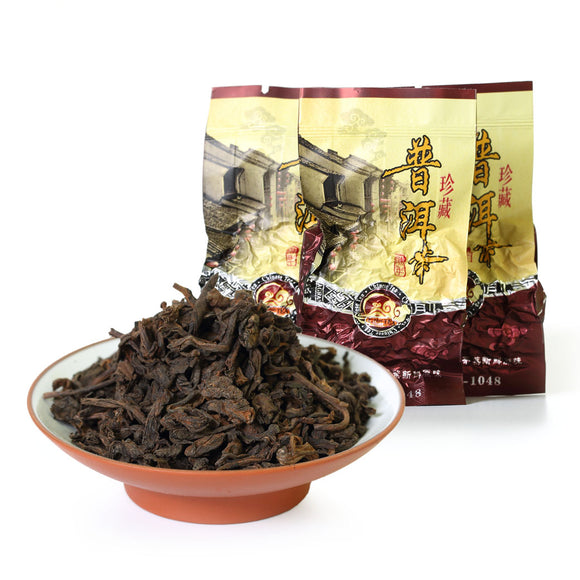 GOARTEA 2011 Year Premium Yunnan Ancient Tree Puer Pu Erh Puerh Ripe Chinese Tea 8g/Eash Bag