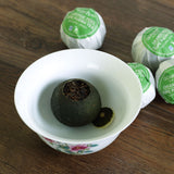 GOARTEA Nonpareil Supreme Natural Dried Xinhui Green Orange Peel Chenpi Citrus Pu-erh Puer Puerh Ripe Tea