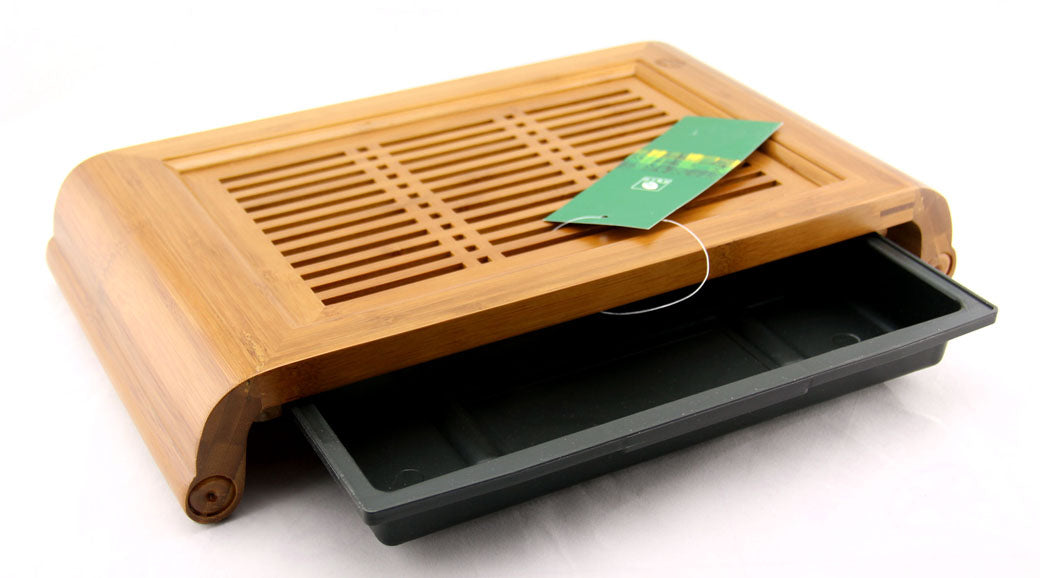 Portable Bamboo Tea Tray