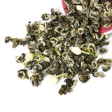 GOARTEA Nonpareil Supreme Fujian Jasmine Loose Leaf Yin Hao Silver Tip Chinese Green Tea - Snow White