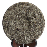 300g / 10.58oz 2021 Year Supreme Silver Needle White Tea - Baihao Yinzhen Chinese Silver Tips Cake Tea - Low Caffeine